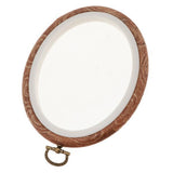 Maxbell 2xPlastic Oval Cross Stitch Hoops Needlework Embroidery Sewing Hoop 12x15cm