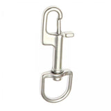 Maxbell 2xStainless Steel Swivel Snap Hook Clip for Scuba Diving Part Tool Accessories 100mm