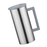 Maxbell 4xStainless Steel Water Pitcher Juice Jar Beverage Serving Jugs Grey