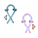 Maxbell 2pcs Heatless Curling Rod Headband No Heat Curls Curler Set