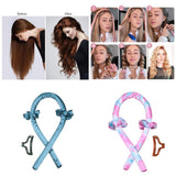 Maxbell 2pcs Heatless Curling Rod Headband No Heat Curls Curler Set