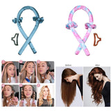 Maxbell 2pcs Heatless Curling Rod Headband No Heat Curls Curler Set