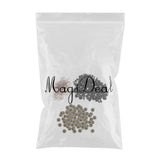 Maxbell 100pcs Safety Eyes with Backs & 100 Glitter Eyes for Dolls DIY Making 16mm