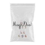 Maxbell 5x Diamond Painting Keychain Easter Egg Ornaments Bag; Charms Mosaic Making
