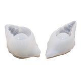 Maxbell 2x Creative Conch Shell Shape Tray Mould Storage Ornaments Container