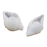 Maxbell 2x Creative Conch Shell Shape Tray Mould Storage Ornaments Container