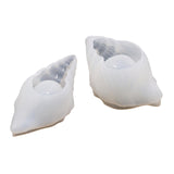 Maxbell 2x Creative Conch Shell Shape Tray Mould Storage Ornaments Container