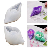 Maxbell 2x Creative Conch Shell Shape Tray Mould Storage Ornaments Container
