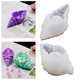 Maxbell 2x Creative Conch Shell Shape Tray Mould Storage Ornaments Container