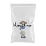 Maxbell 2x Nordic Style Lady Statue Figure Figurine for Tabletop Hotel Decor