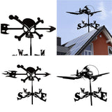 Maxbell 2x Weather Vane Yard Wind Direction Indicator Kit Bracket Weathervane