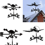 Maxbell 2x Weather Vane Yard Wind Direction Indicator Kit Bracket Weathervane