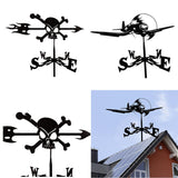 Maxbell 2x Weather Vane Yard Wind Direction Indicator Kit Bracket Weathervane