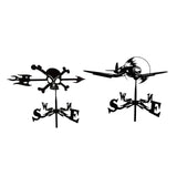 Maxbell 2x Weather Vane Yard Wind Direction Indicator Kit Bracket Weathervane