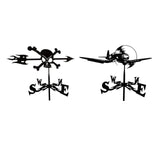 Maxbell 2x Weather Vane Yard Wind Direction Indicator Kit Bracket Weathervane
