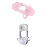 Maxbell Baby Feeding Pillow Baby Room Decor for Newborn Infant Baby Care Pink+Grey
