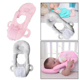 Maxbell Baby Feeding Pillow Baby Room Decor for Newborn Infant Baby Care Pink+Grey