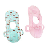 Maxbell Baby Feeding Pillow Baby Room Decor for Newborn Infant Pink+Fox pattern