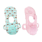 Maxbell Baby Feeding Pillow Baby Room Decor for Newborn Infant Pink+Fox pattern