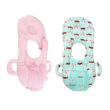Maxbell Baby Feeding Pillow Baby Room Decor for Newborn Infant Pink+Fox pattern