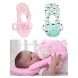 Maxbell Baby Feeding Pillow Baby Room Decor for Newborn Infant Pink+Fox pattern