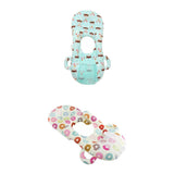 Maxbell Baby Feeding Pillow for Newborn Infant Fox pattern+ Donut pattern