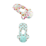 Maxbell Baby Feeding Pillow for Newborn Infant Fox pattern+ Donut pattern
