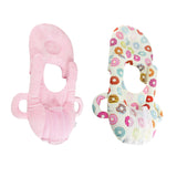 Maxbell Baby Feeding Pillow Baby Room Decor for Newborn Infant Donut pattern+Pink