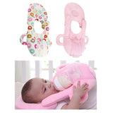 Maxbell Baby Feeding Pillow Baby Room Decor for Newborn Infant Donut pattern+Pink