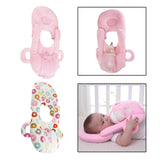 Maxbell Baby Feeding Pillow Baby Room Decor for Newborn Infant Donut pattern+Pink