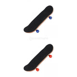 Maxbell 2x Finger Skateboard Kit PU Non-Slip Pad Fingerboard for Kids Children Boy