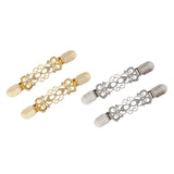 Maxbell 4x Retro Woman Shawl Cardigan Sweater Duck Mouth Clip Shirt Collar Clasp