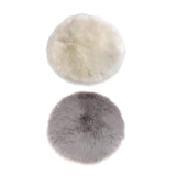 Maxbell 2x Faux Fur Seat Cushion Pad Artificial Sheepskin Mat