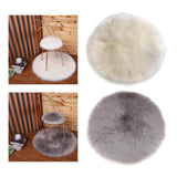 Maxbell 2x Faux Fur Seat Cushion Pad Artificial Sheepskin Mat