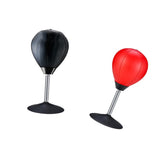 Maxbell 2x Inflatable Desktop Punch Bag Freestanding Table for Office Fitness