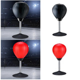 Maxbell 2x Inflatable Desktop Punch Bag Freestanding Table for Office Fitness