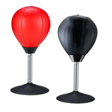 Maxbell 2x Inflatable Desktop Punch Bag Freestanding Table for Office Fitness