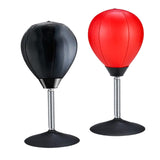 Maxbell 2x Inflatable Desktop Punch Bag Freestanding Table for Office Fitness