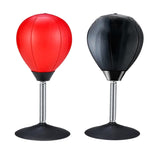 Maxbell 2x Inflatable Desktop Punch Bag Freestanding Table for Office Fitness