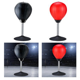 Maxbell 2x Inflatable Desktop Punch Bag Freestanding Table for Office Fitness