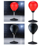 Maxbell 2x Inflatable Desktop Punch Bag Freestanding Table for Office Fitness