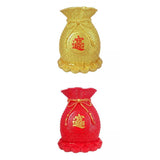 Maxbell 2pcs Novelty Flower Vase Money Tree Vases Fortune Lucky for Decor Store