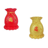 Maxbell 2pcs Novelty Flower Vase Money Tree Vases Fortune Lucky for Decor Store