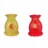 Maxbell 2pcs Novelty Flower Vase Money Tree Vases Fortune Lucky for Decor Store