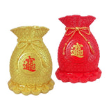 Maxbell 2pcs Novelty Flower Vase Money Tree Vases Fortune Lucky for Decor Store