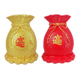 Maxbell 2pcs Novelty Flower Vase Money Tree Vases Fortune Lucky for Decor Store