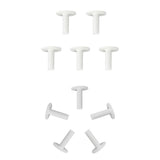 Maxbell 10Pcs Plastic Driving Range Golf Tees Holder Tee Training Practice Mat