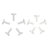 Maxbell 10Pcs Plastic Driving Range Golf Tees Holder Tee Training Practice Mat