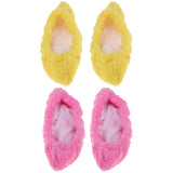 Maxbell 2Pairs Ice Hockey Figure Skate Blade Cover Jacket Soakers Guards