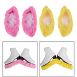 Maxbell 2Pairs Ice Hockey Figure Skate Blade Cover Jacket Soakers Guards